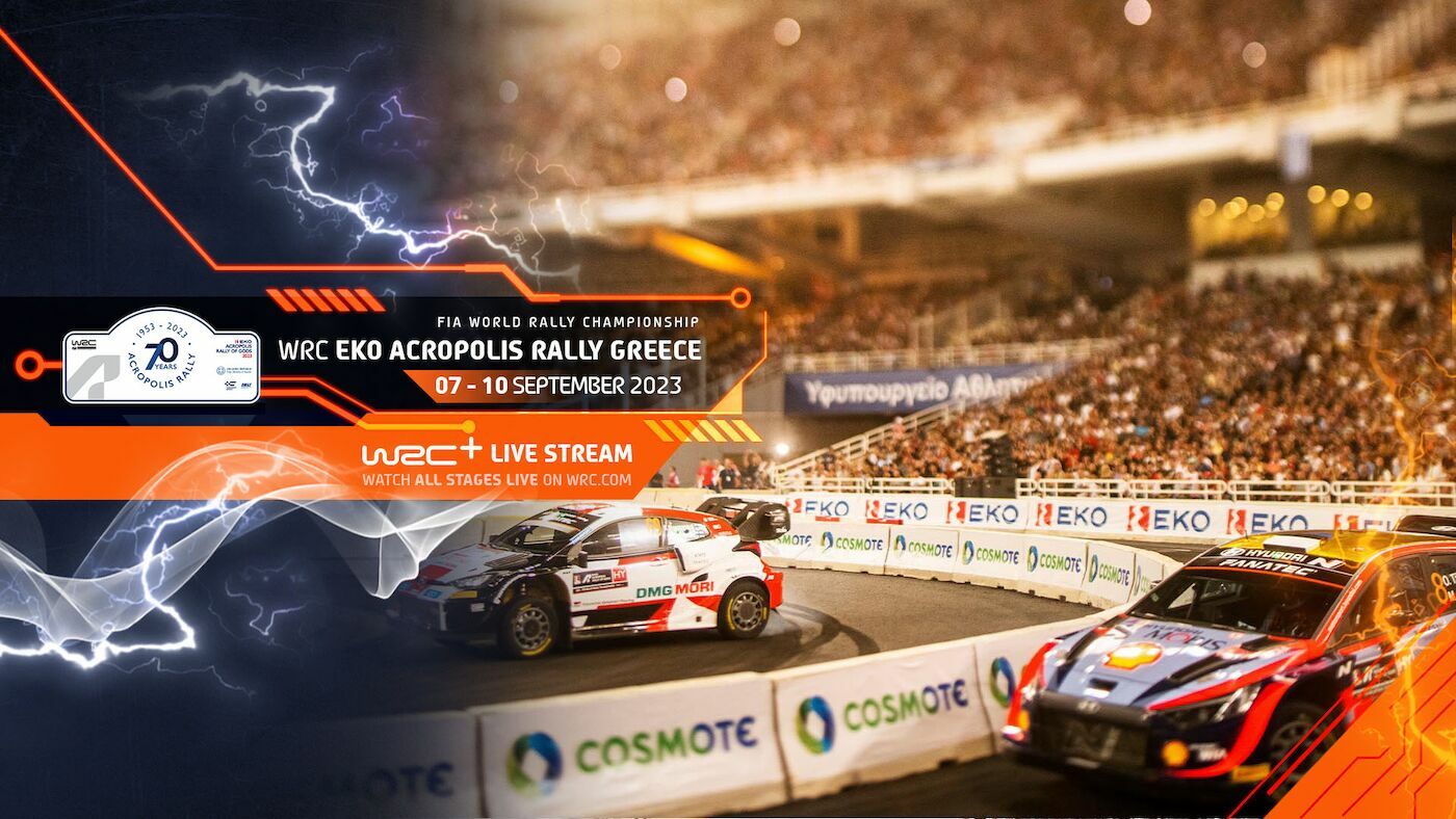 WRC EKO Acropolis Rally Greece 2023